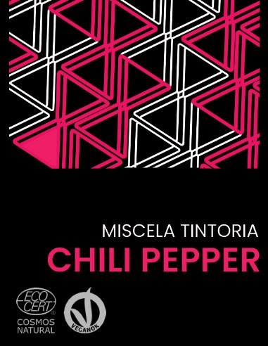 Henné Chili Pepper Rosso Ciliegia Intenso Bio - tinta vegetale