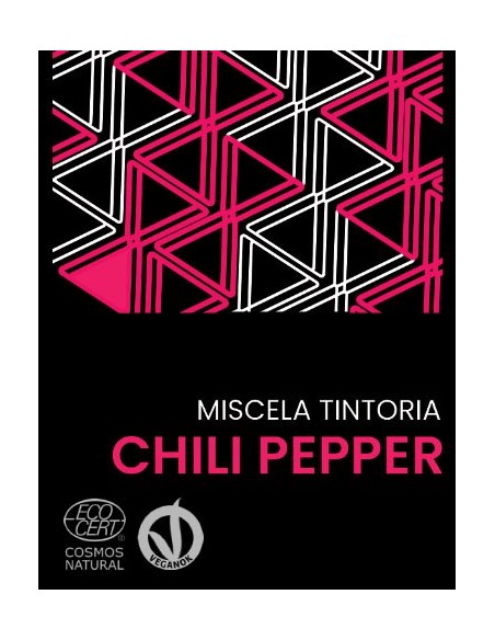 Henné Chili Pepper Rosso Ciliegia Intenso Bio - tinta vegetale