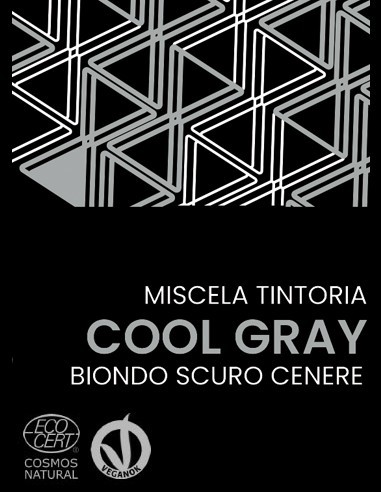 Henné Cool Gray Biondo Scuro Cenere Bio - tinta vegetale