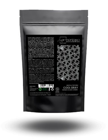 Henné Cool Gray Biondo Scuro Cenere Bio - tinta vegetale