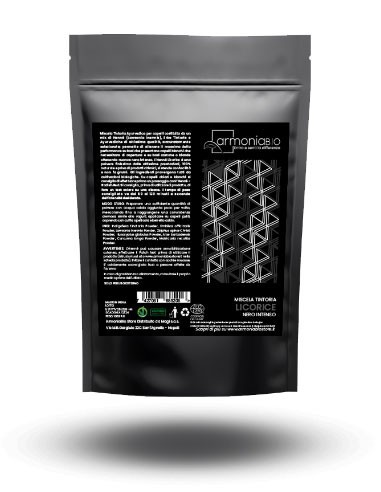 Henné Licorice Nero Intenso Bio - tinta vegetale
