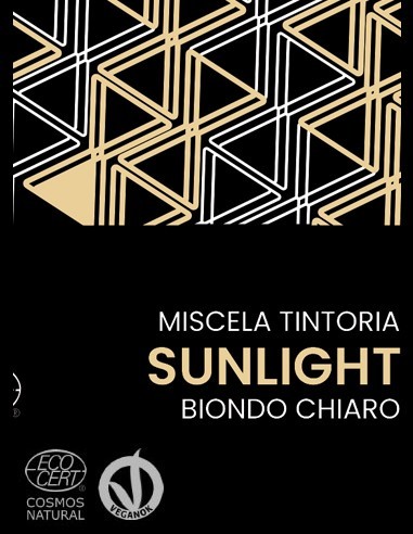 Henné Sunlight Biondo Chiaro Naturale Bio - tinta vegetale