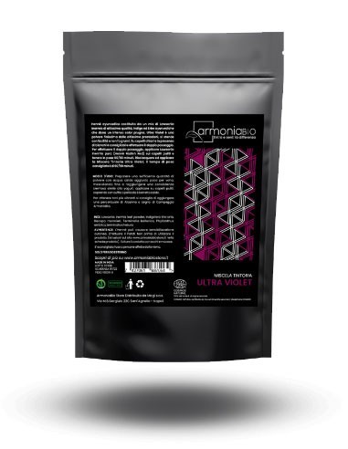 Henné Ultra Violet Castano Prugna Intenso Bio- tinta vegetale